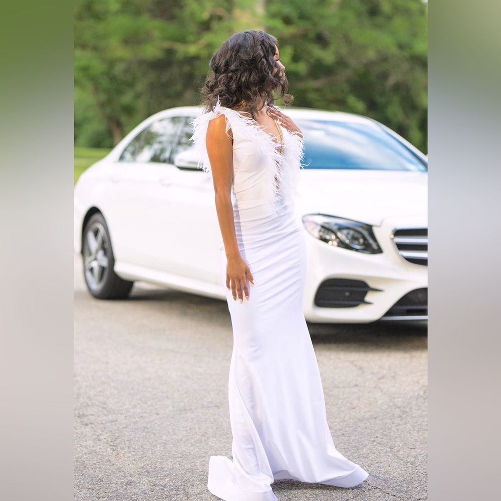 White gown